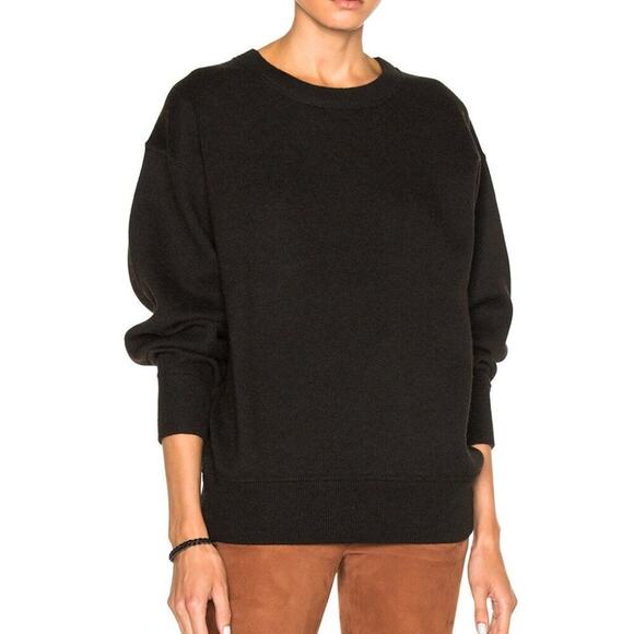 Isabel Marant Benton Double Regular Sweater Pullover Wool Blend Shoulder Pad 36 - Picture 9 of 9